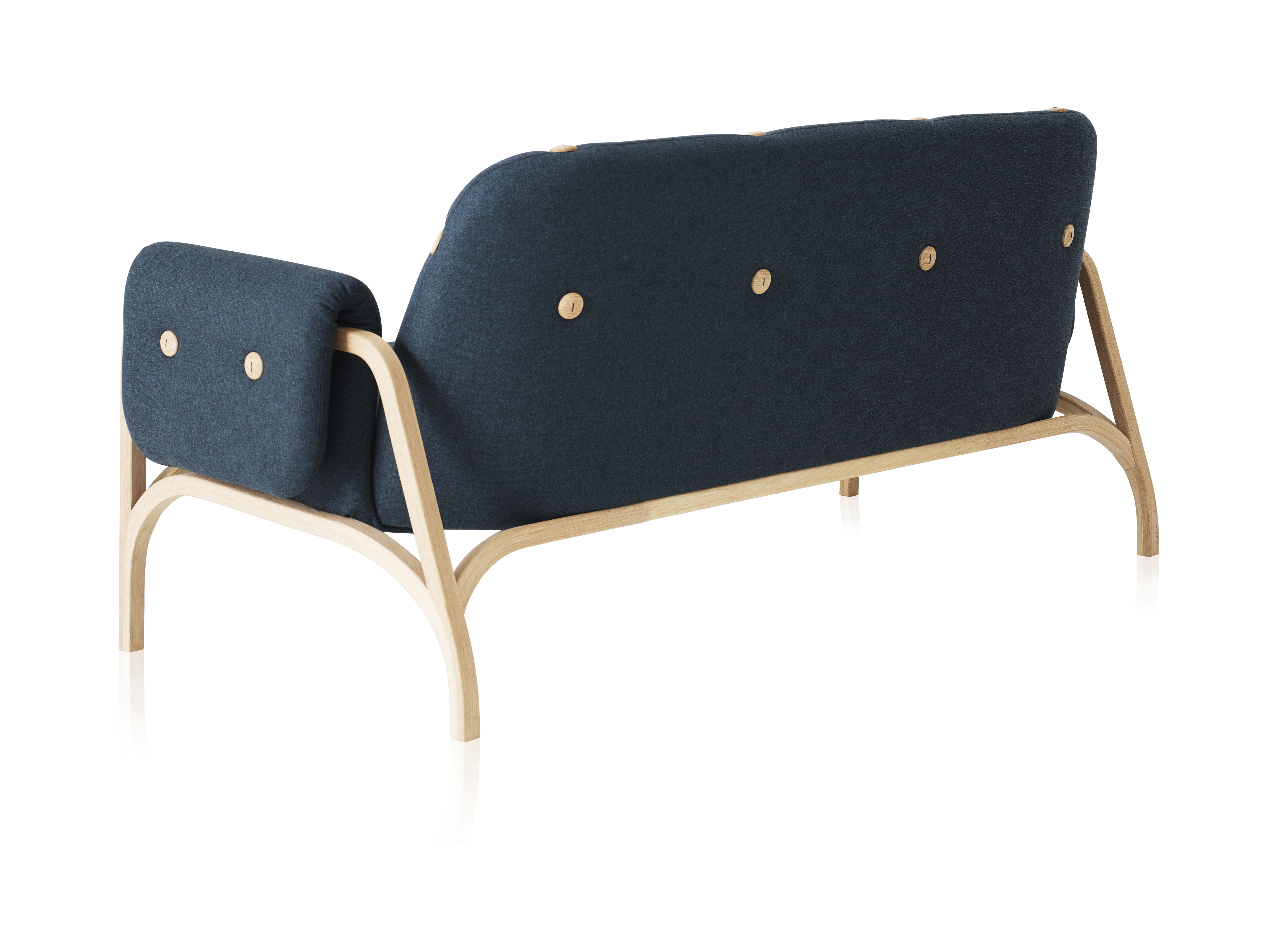 Button Sofa semi back